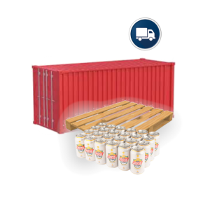 Contenedor de Pallet Cerveza Cristal Extra
